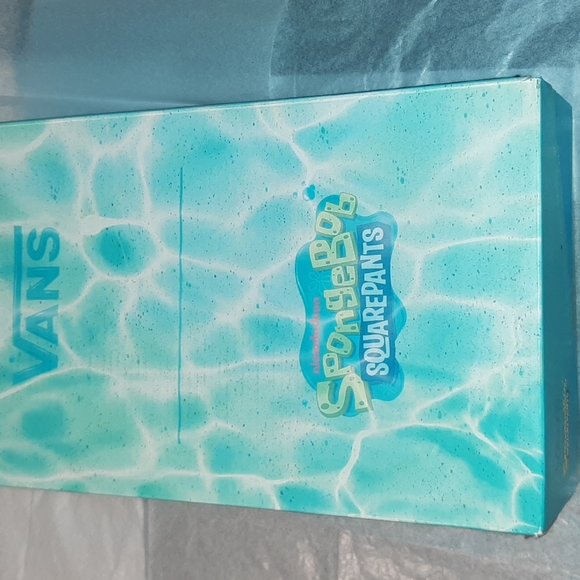 Vans SpongeBob Aloha Sneakers Men 10.5 = Women 12 - Picture 9 of 11
